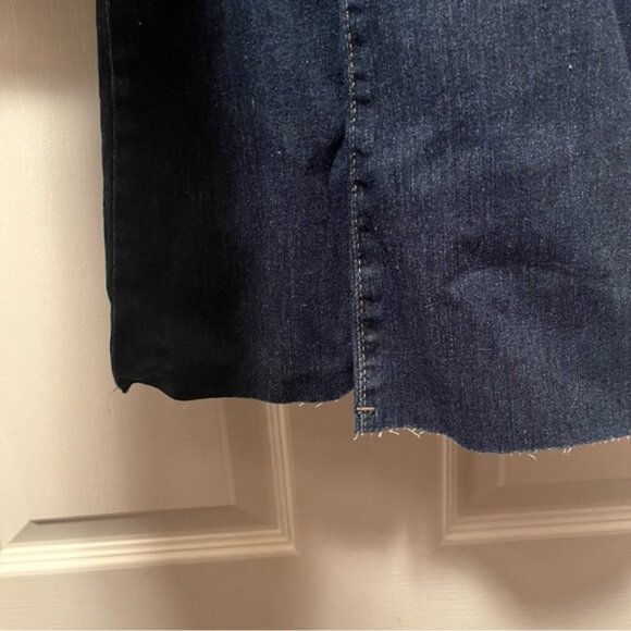 Button Up Adjustable Strap Overalls Deep Blue LAST CHANCE - Picture 6 of 9